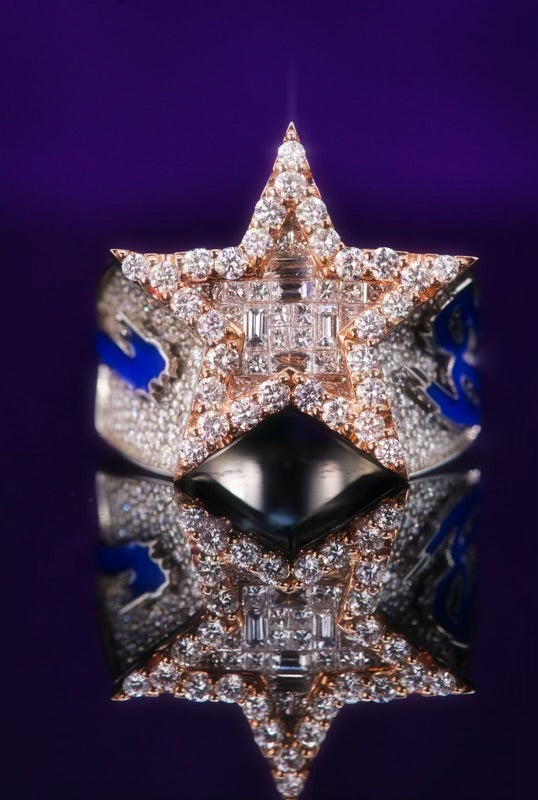 Custom Star Ring – IceJewlz