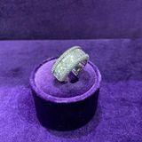 WHITE GOLD ZO BAND RING