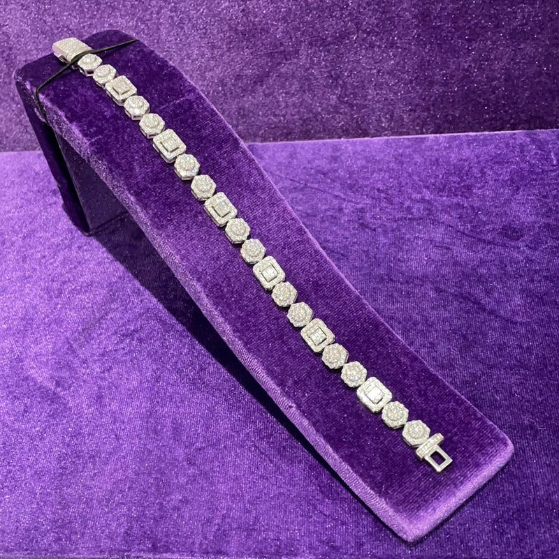 HEXAGON LINK BRACELET